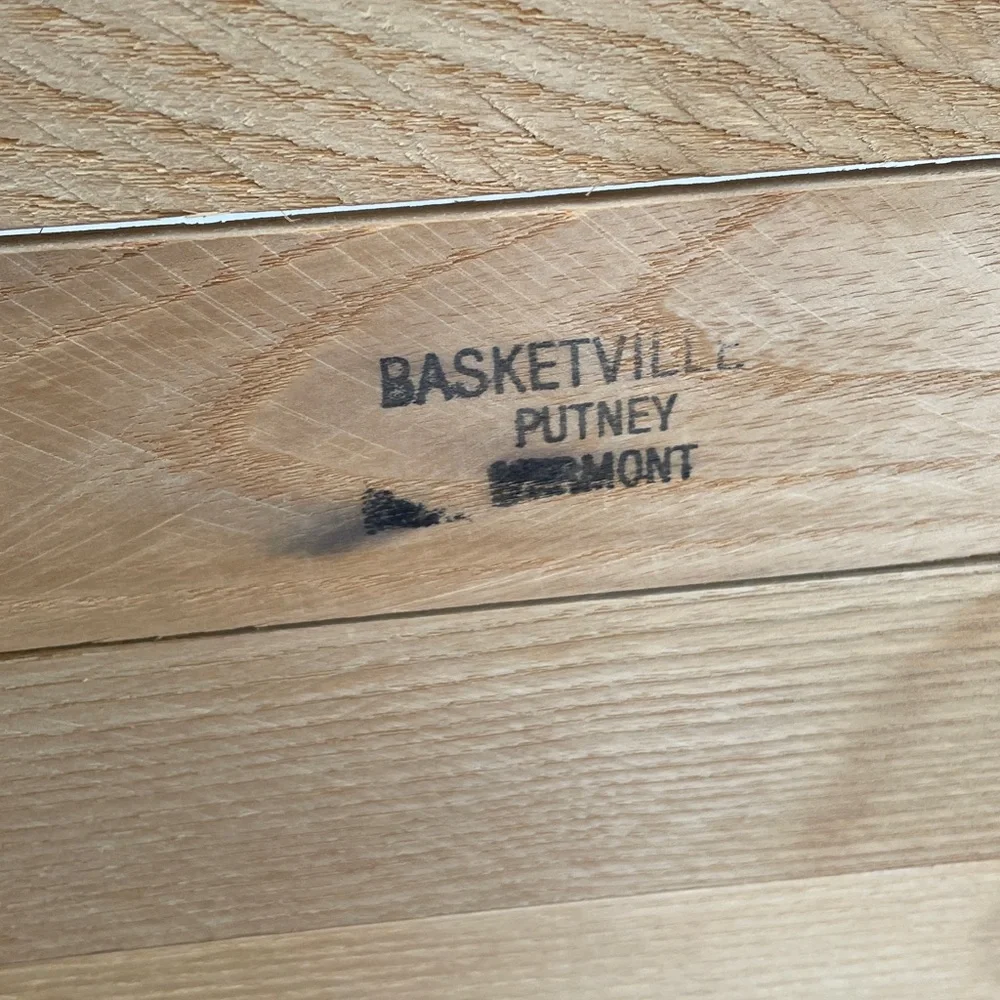 Vintage Basketville Pitney Vermont Picnic Basket